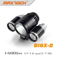Maxtoch BI6X-2 1400 Lumens Cree XM-L vélo léger T6